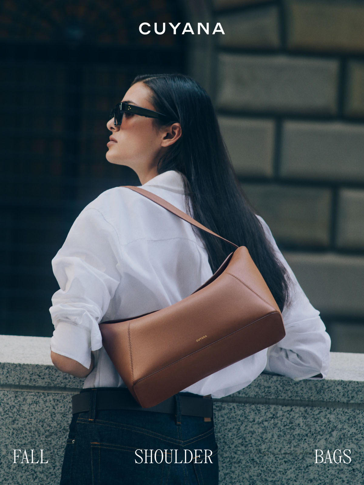 CUYANA FALL SHOULDER BAGS