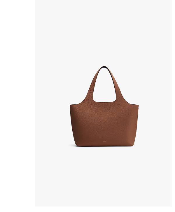 SYSTEM TOTE 13-INCH DARK CHESTNUT