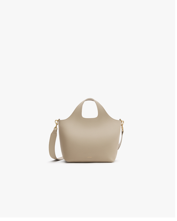 Small System Zipper Tote Stone