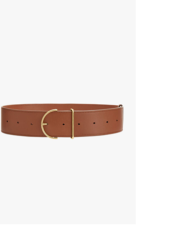 Wide Leather Belt