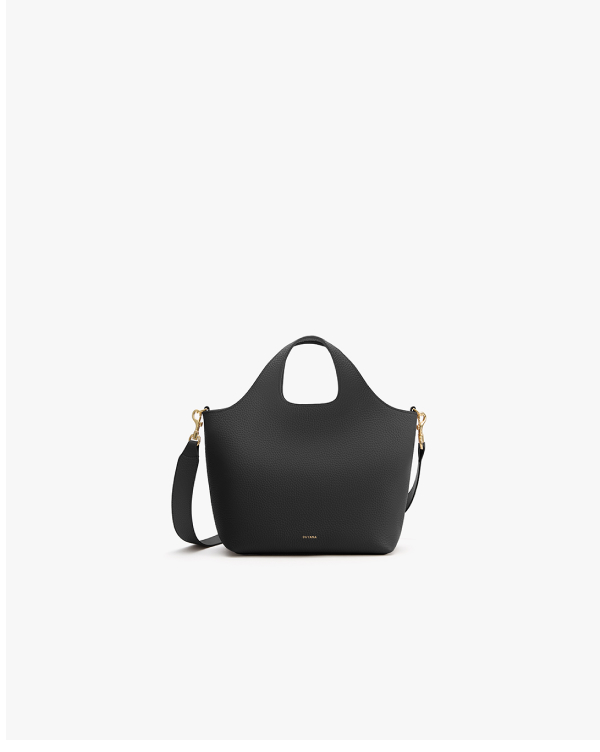 Small System Zipper Tote Black