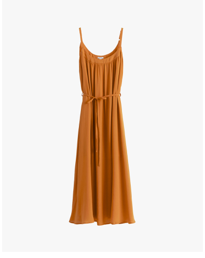 Tencel Mar Dress Saffron