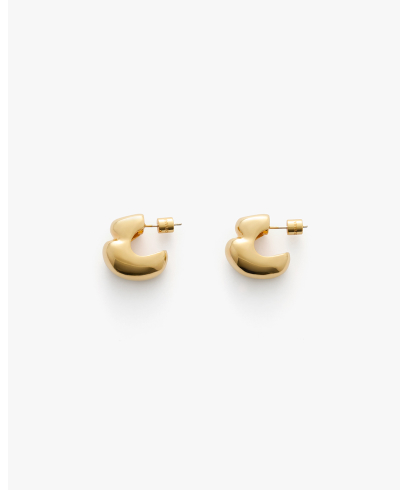 Mini Celestia Hoop Earrings