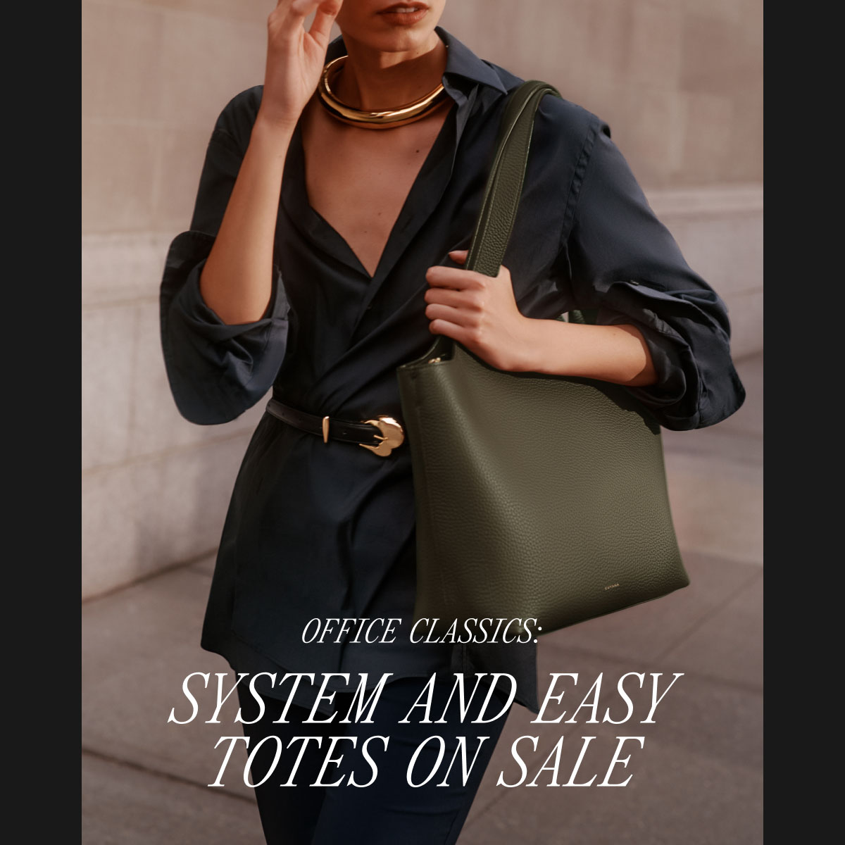 OFFICE CLASSICS: SYSTEM AND EASY TOTES ON SALE