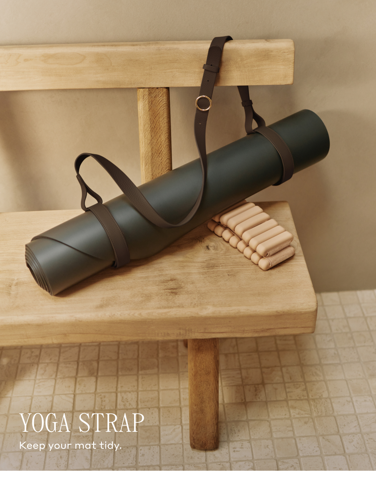 YOGA STRAP Keep your mat tidy