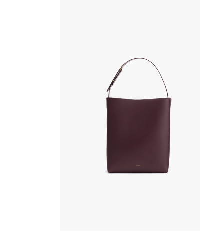 Oversized Linea Bag Plum