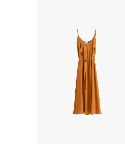 Tencel Mar Dress Saffron