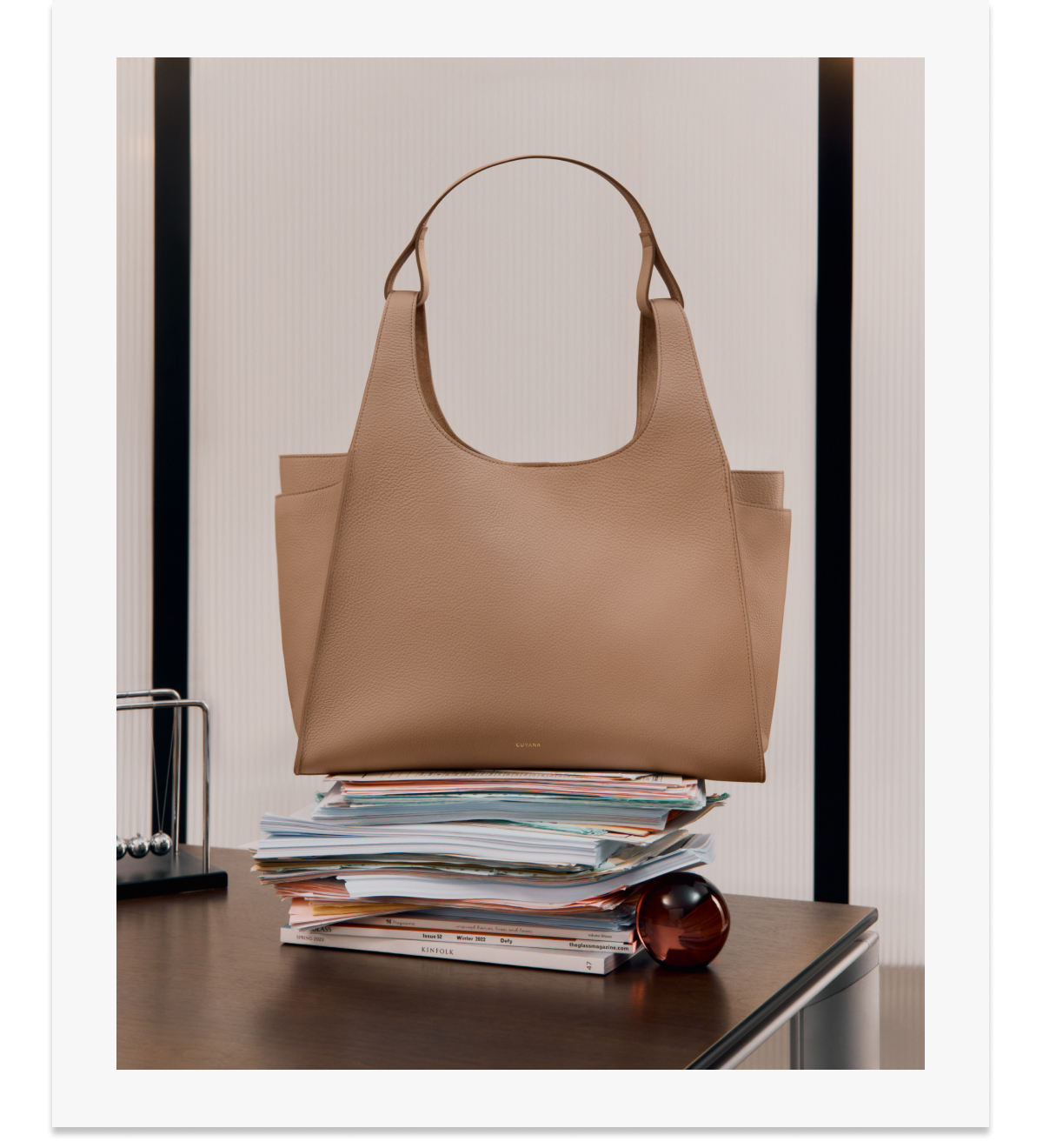 DOUBLE LOOP SATCHEL