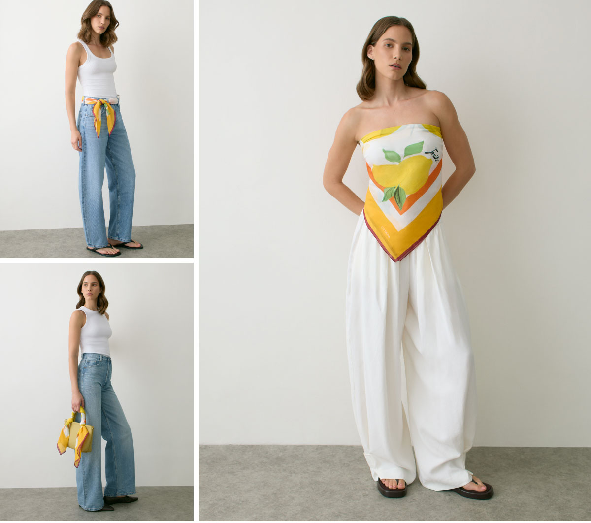 Ways to wear the Citron Bandana