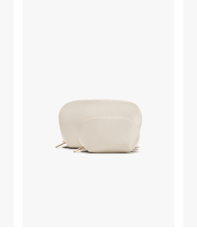 Travel Case Set Ecru