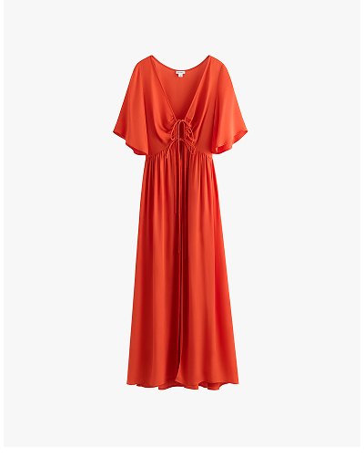 Tencel Tie Front Cover Up Lipstick