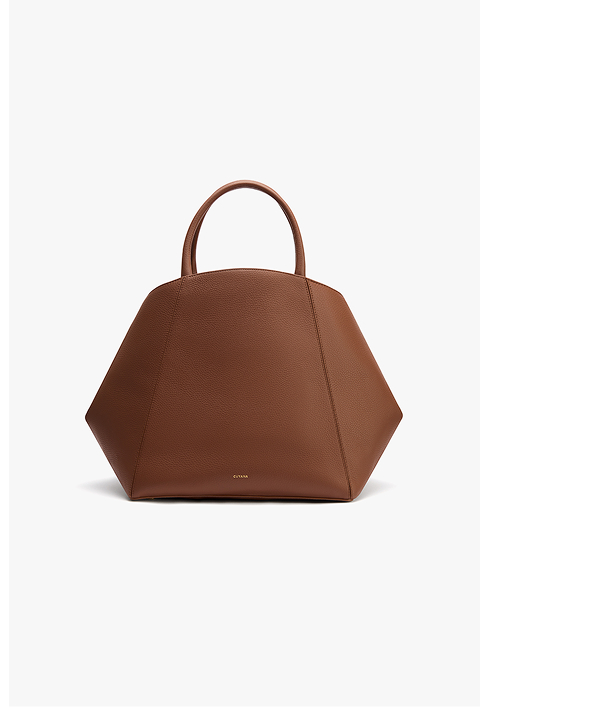 Forma Satchel Dark Chestnut