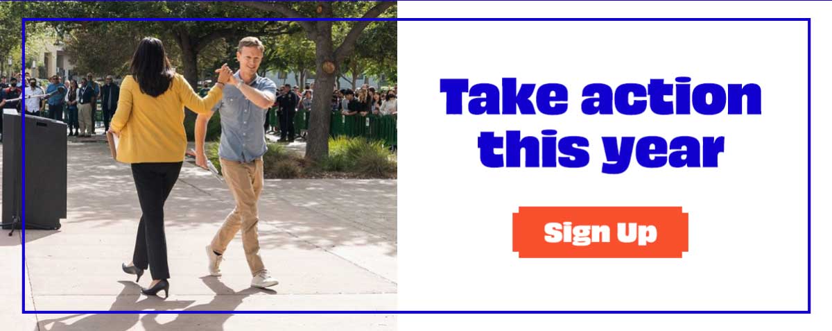 Take action this year [ SIGN UP ]