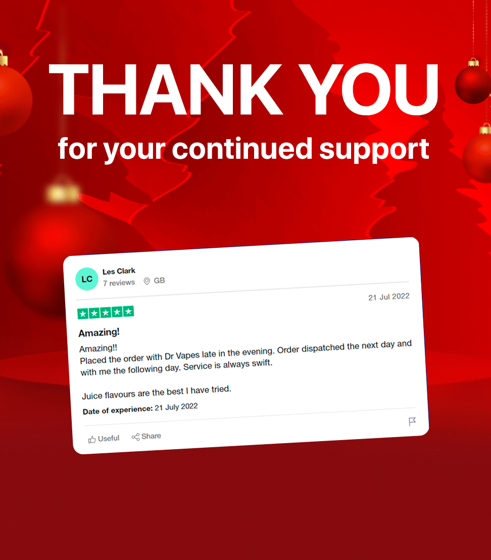 Our Ratings Keep Going Up! Dr Vapes