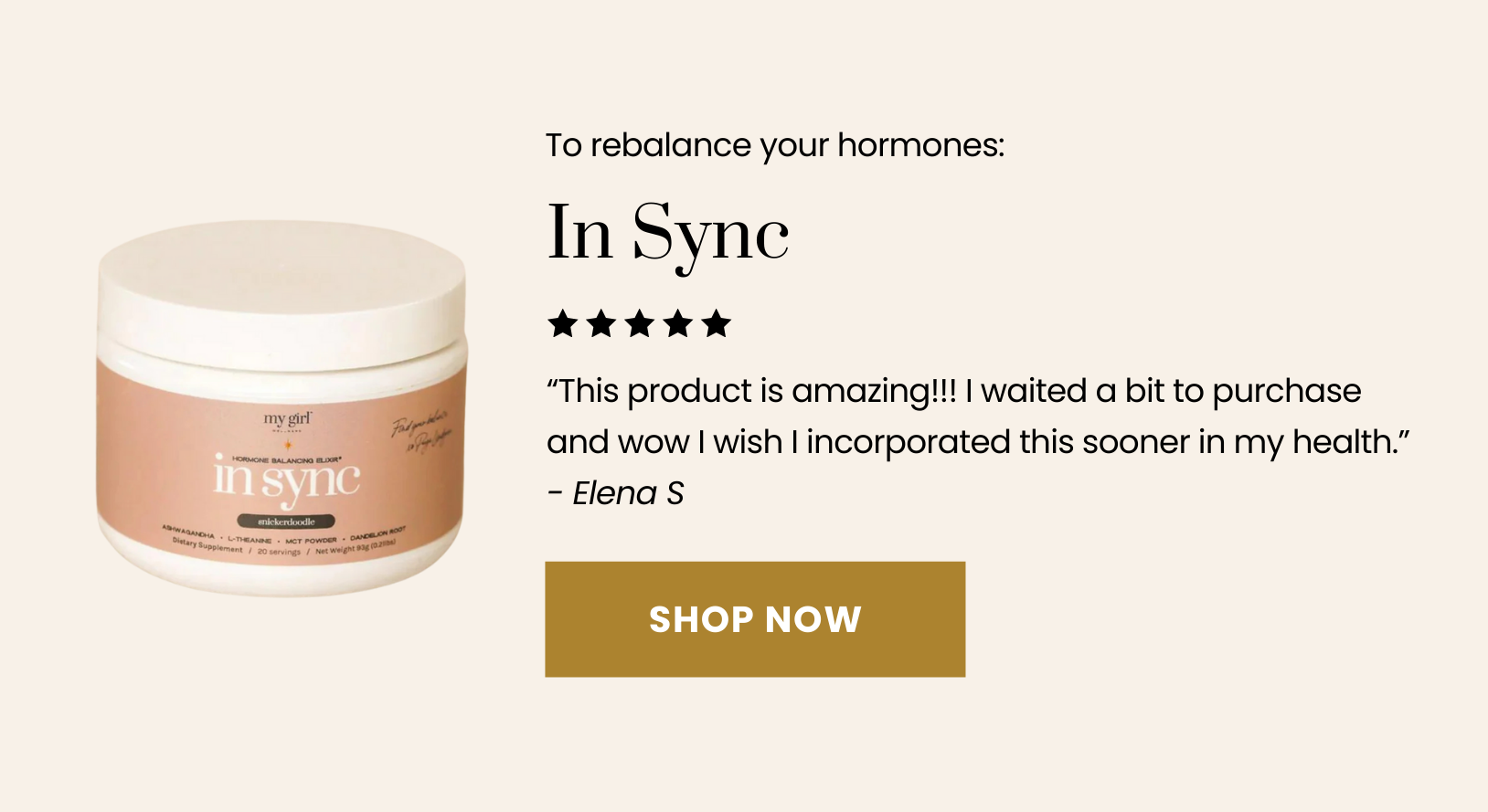 In Sync > 