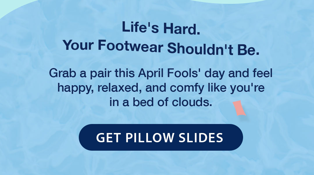 Walk on clouds with Pillow Slides—no joke! Pillow Slides