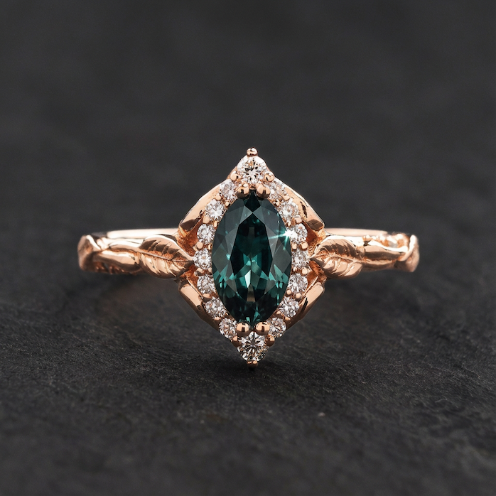 Marquise cut gem