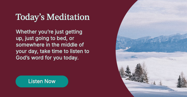 Today's Meditation