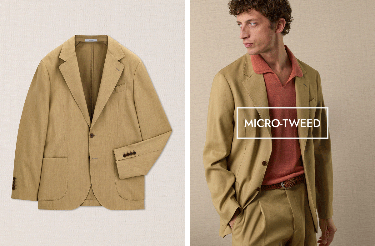 micro-tweed. The rest 