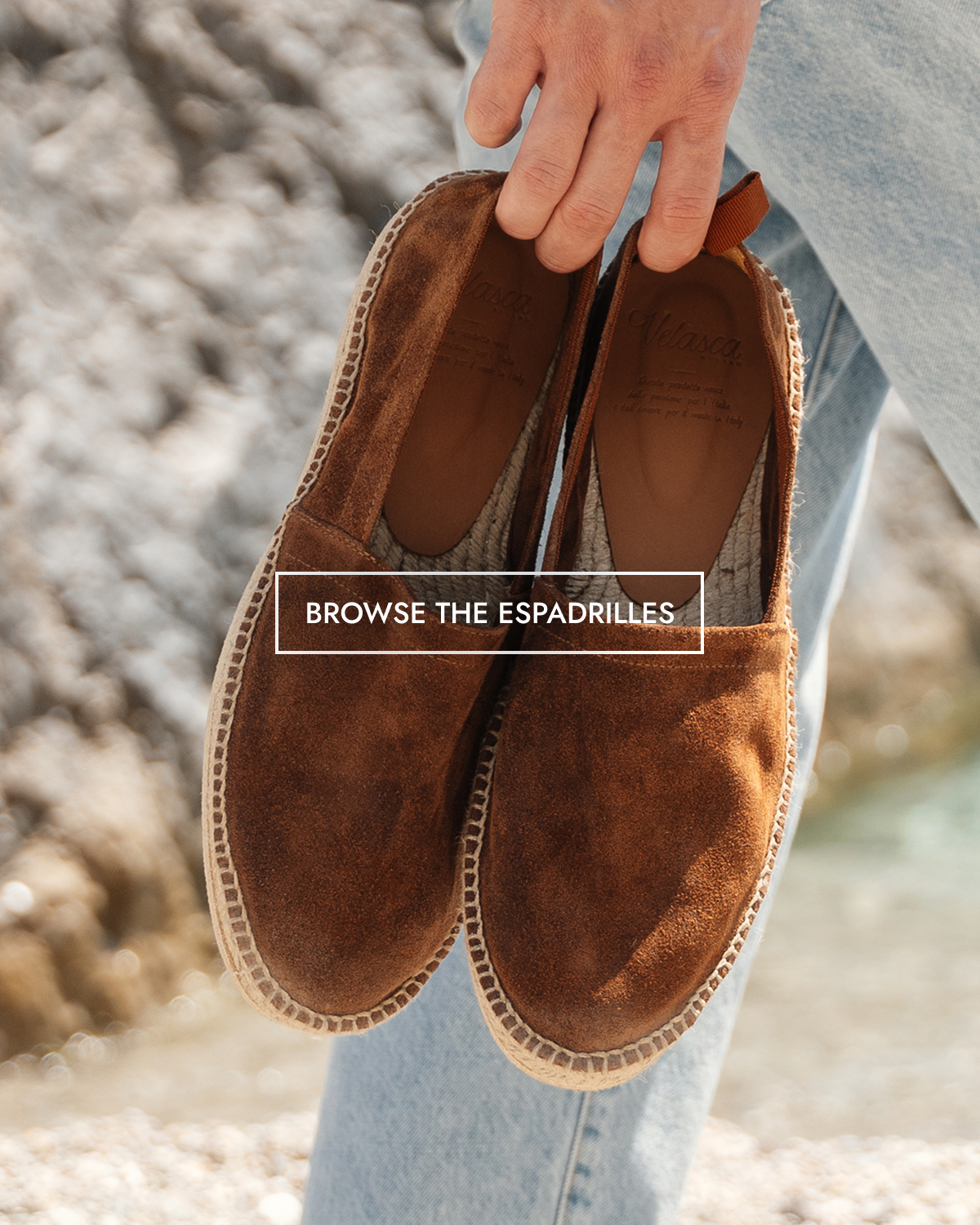 jute twine soles, now 20% off*.