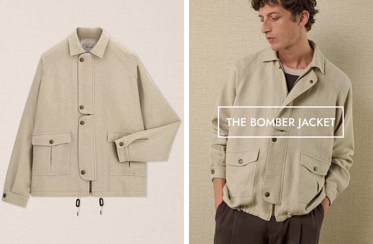 linen, crafted in Italy.