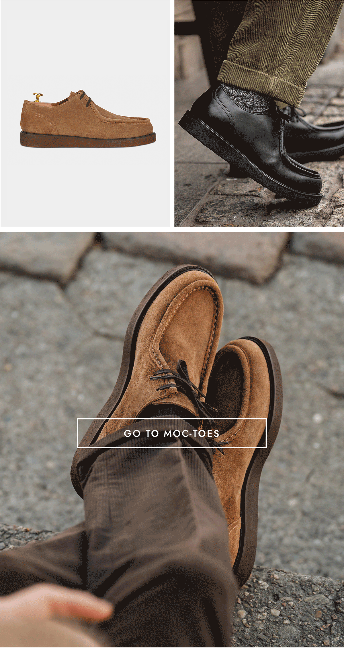 on the toe and two types 