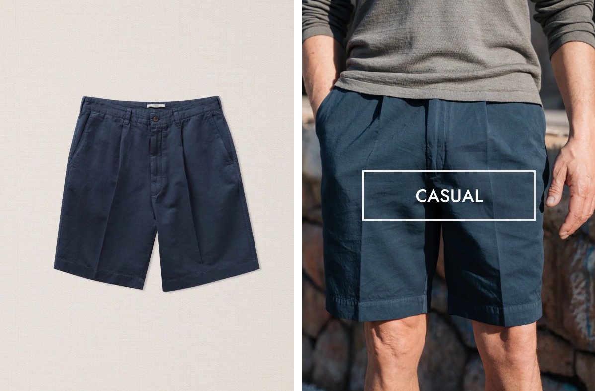 Bermuda shorts, from 