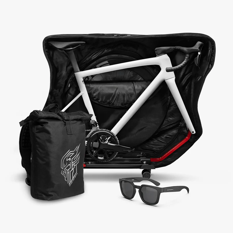 Black Aerocomfort 3.0 Road Bike Travel Bag | Scicon Sports