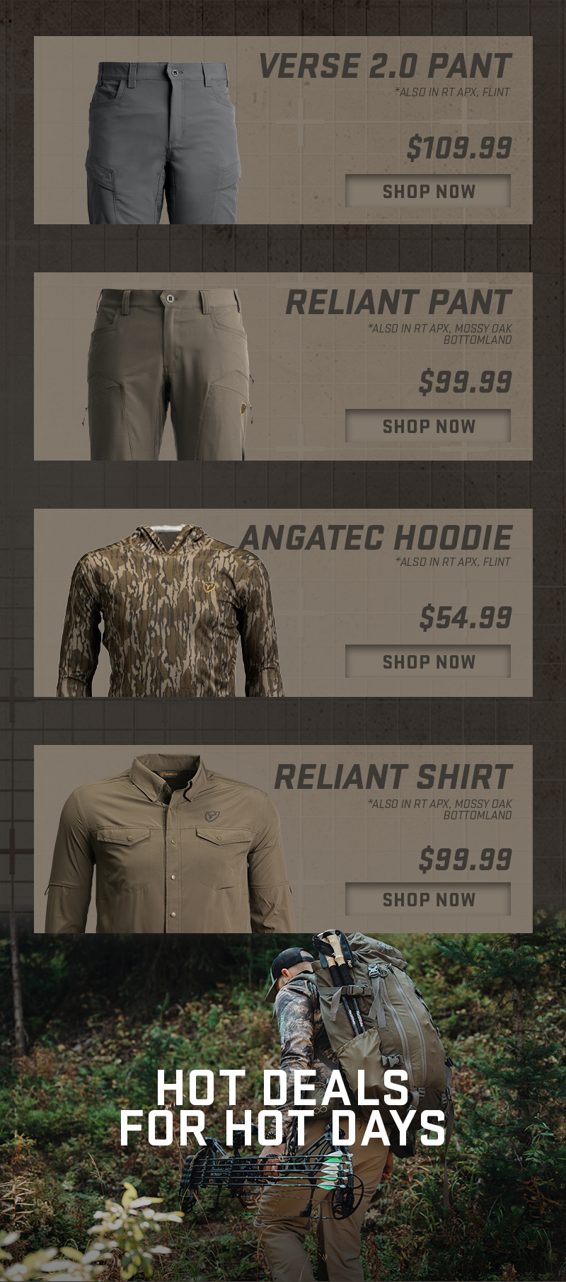 The Early Season Uniform 