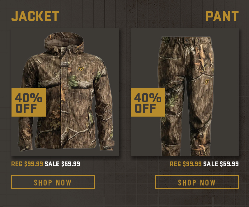 Save 40% Off