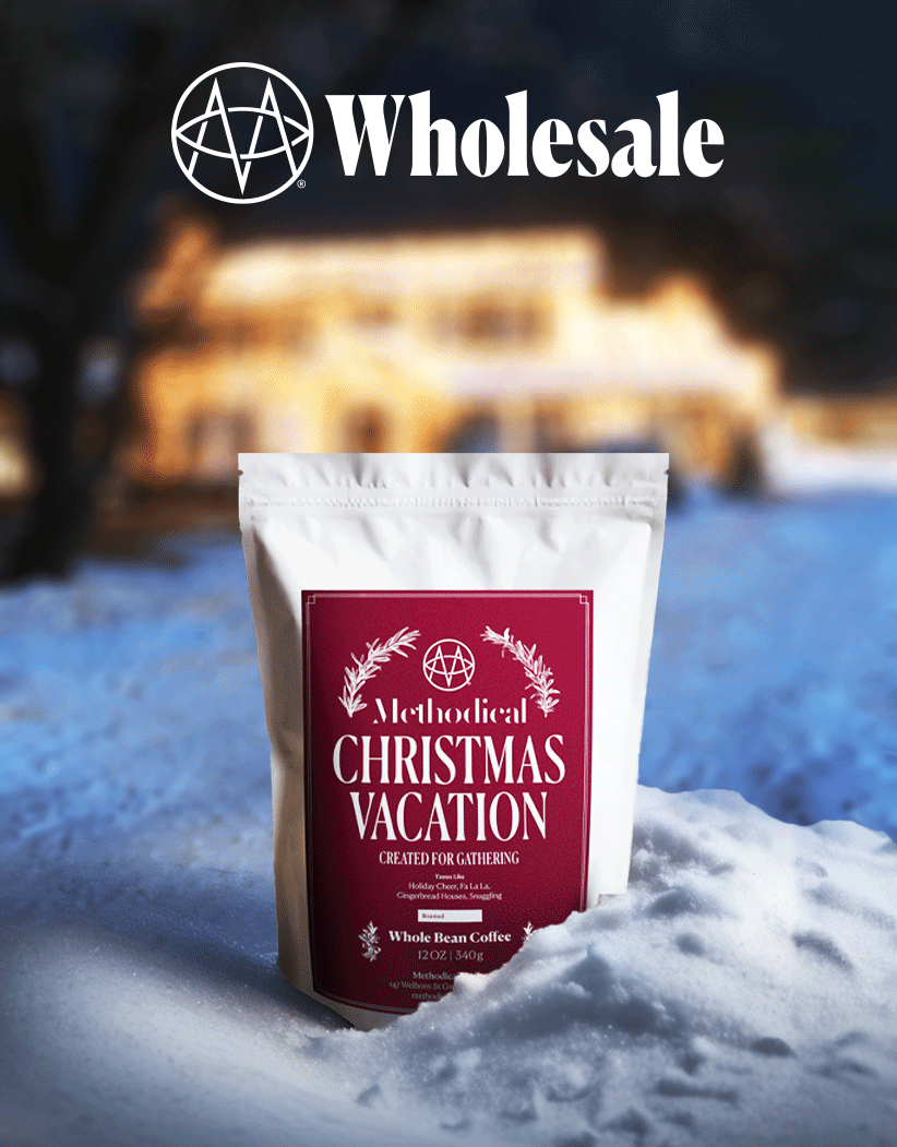 Methodical coffee presents christmas vacation
