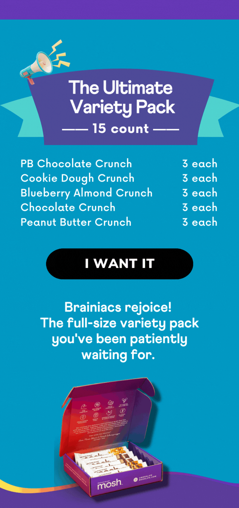 The Ultimate Variety Pack is Here 📣 Mosh