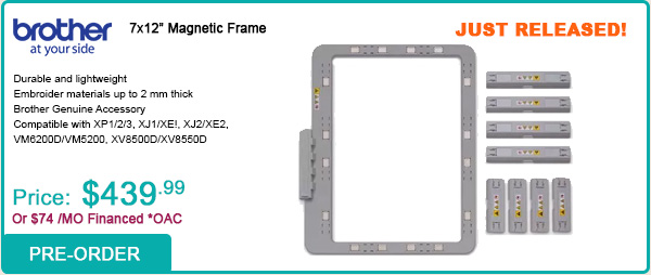 7x12 Inch Magnetic Frame