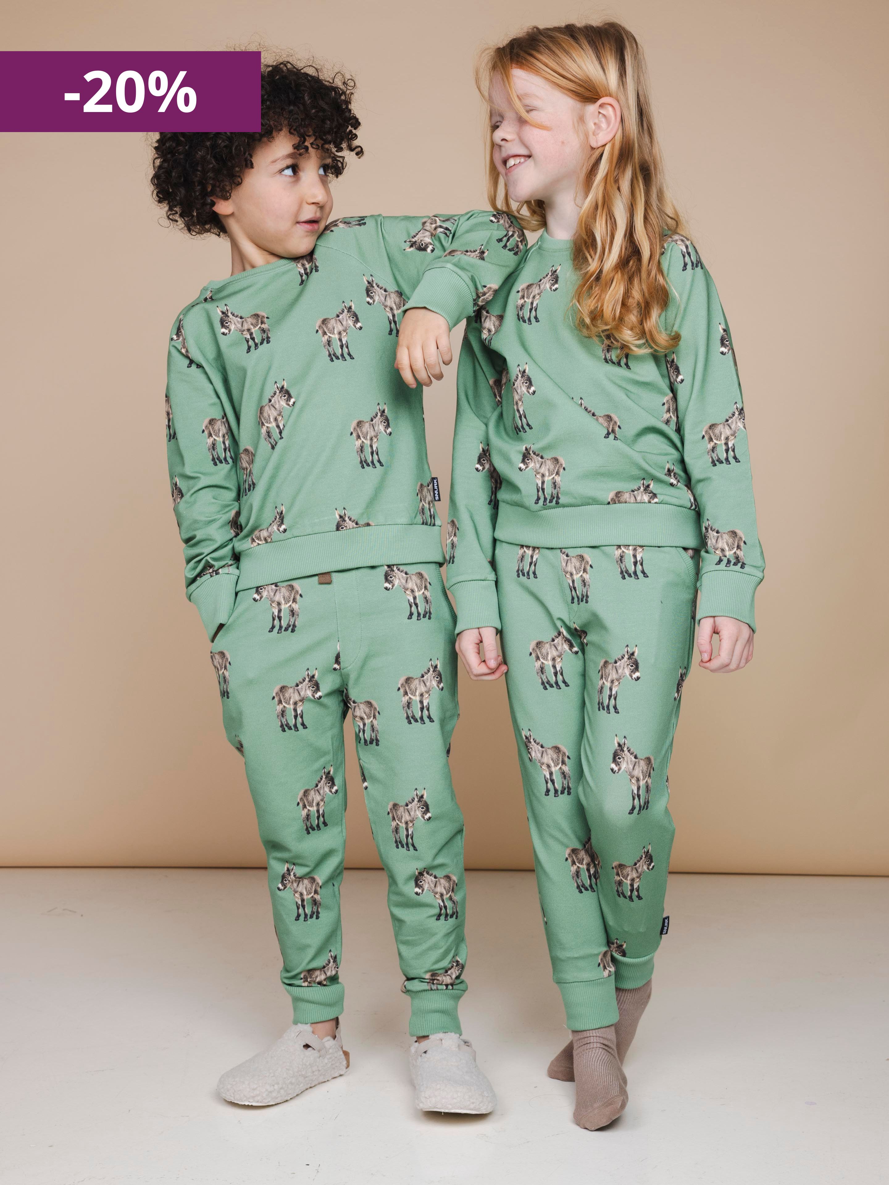 Donkeys Sweater en Broek set Kids