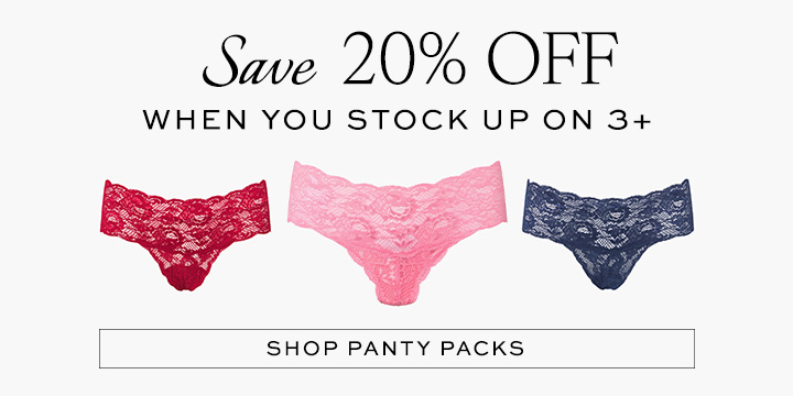 20% off When you stock up on 3+