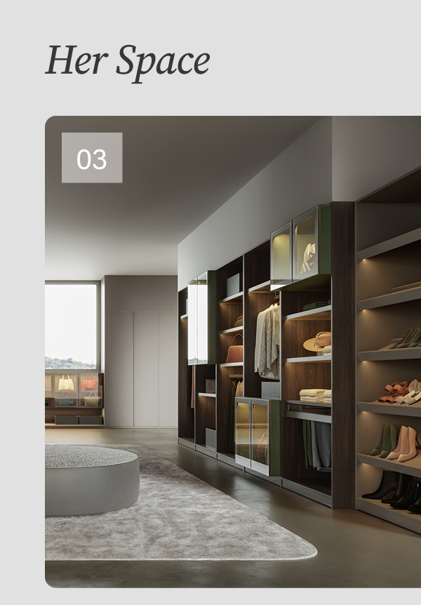 3. Walk in Closet.