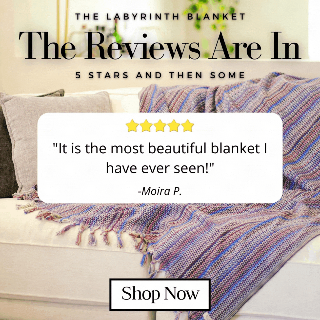 The AllNew Labyrinth Blanket Reviews Are Pouring In ⭐⭐⭐⭐⭐ Teema Towels