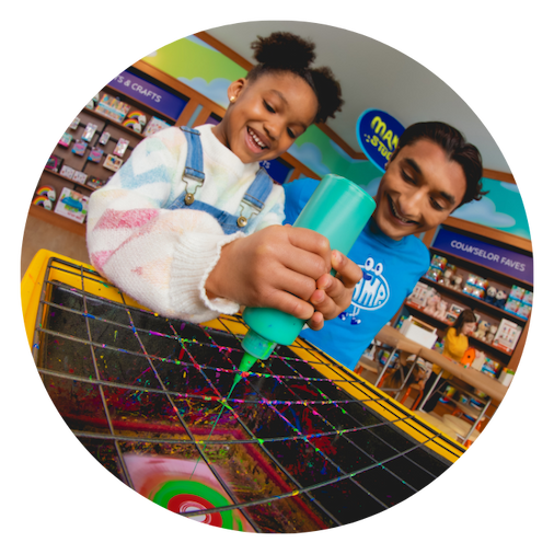 Make art for dad at the Maker Studio