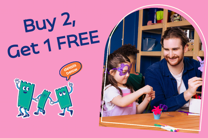 Mother's Day Deal: Buy 2 tickets, get 1 FREE