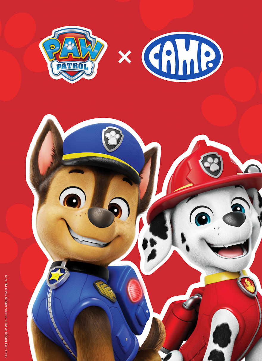 PAW PAtrol x CAMP