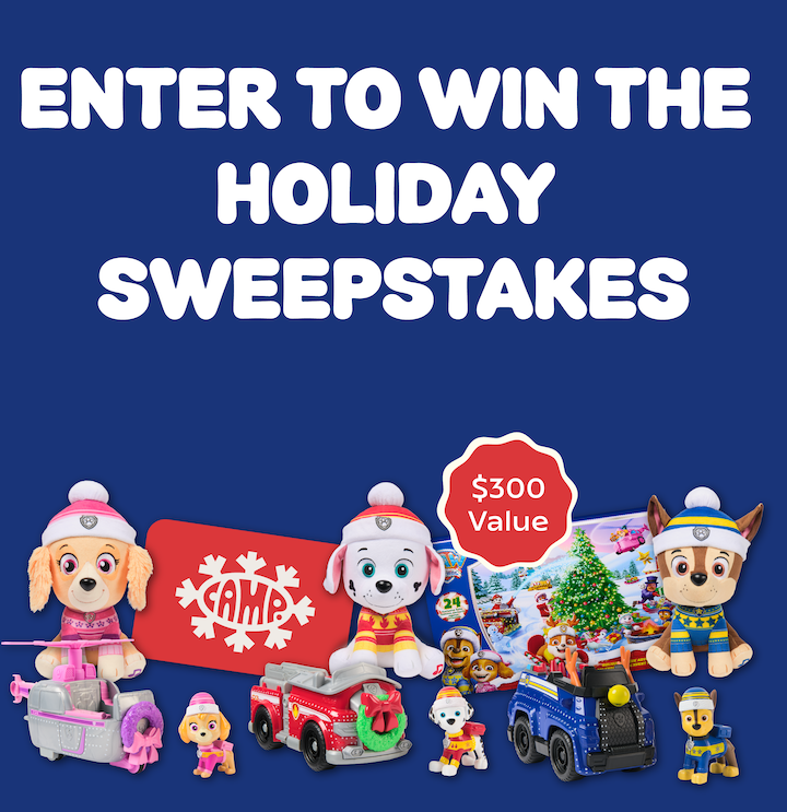 Enter to win the Holiday Sweepstakes