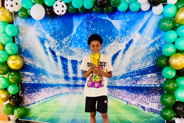 Snap a pic with your champion trophy