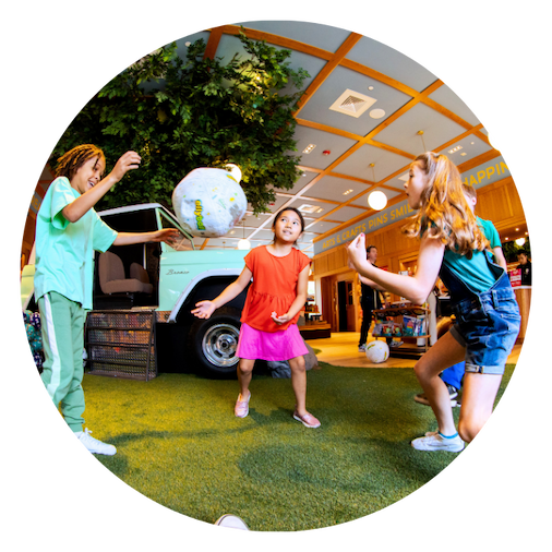 Play all day long inside CAMP Cup