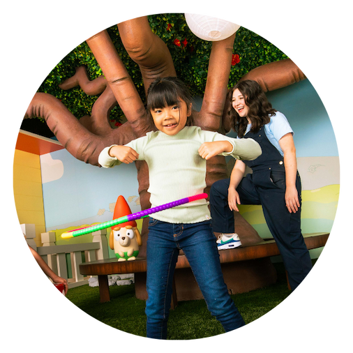 Relaxed environment and sensory tools