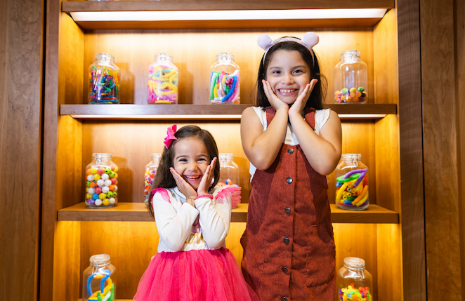 play behind the magic door