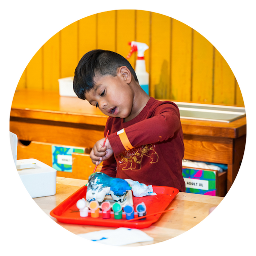 Your little ones can make their own masterpiece!