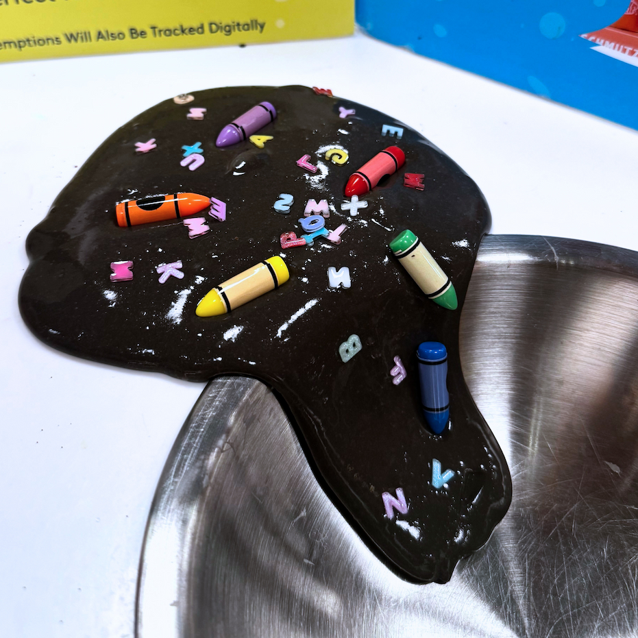 September's Slime of the month: Chalkboard Slime