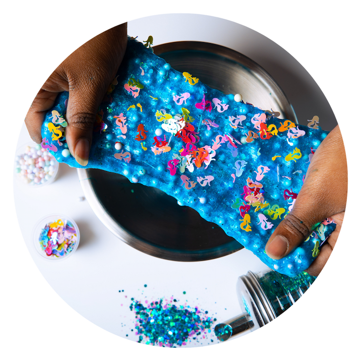 make slime of the month at the slime bar