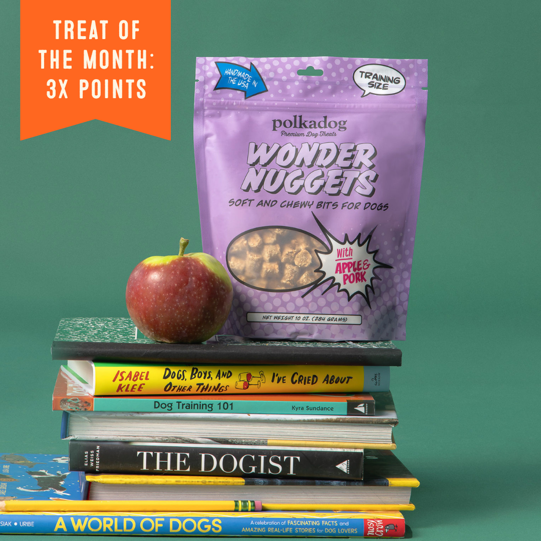 Treat of the Month: 3X points on Wonder Nuggets Pork & Apple