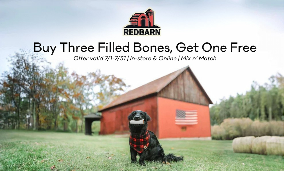 Buy 3 Get 1 Free — Filled Bones, mix & match